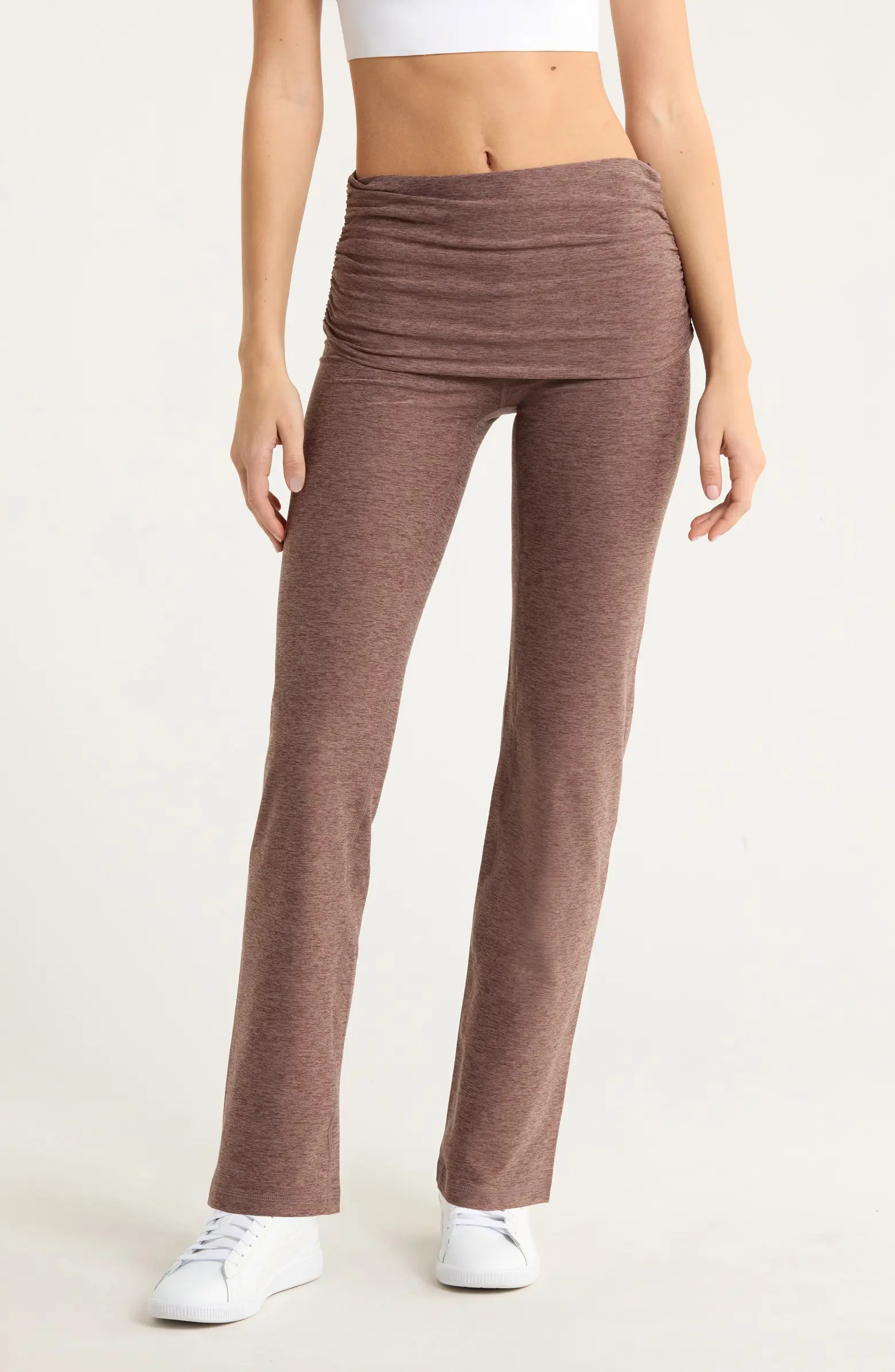 Renew Foldover Straight Leg Pants | Nordstrom