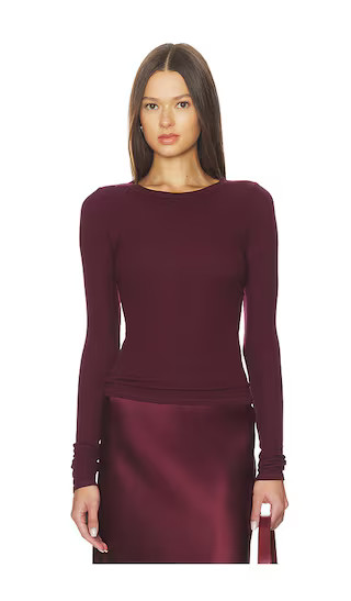 Silk Rib Essential Crew | Revolve Clothing (Global)