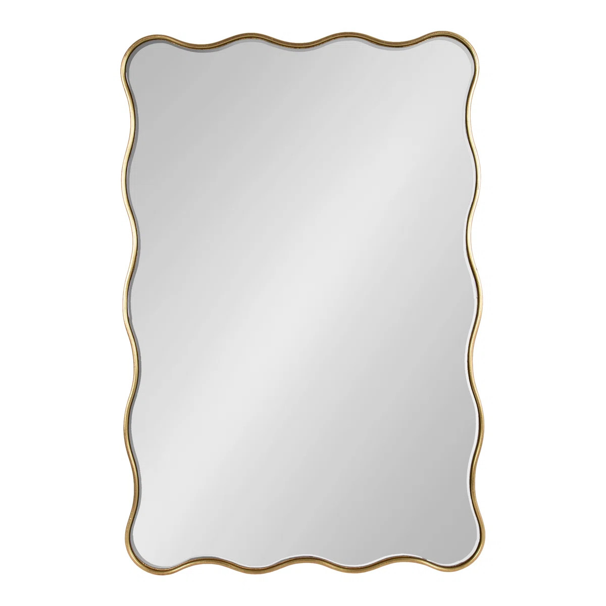 Scalloped Rectangle Bathroom Mirror | Wayfair North America