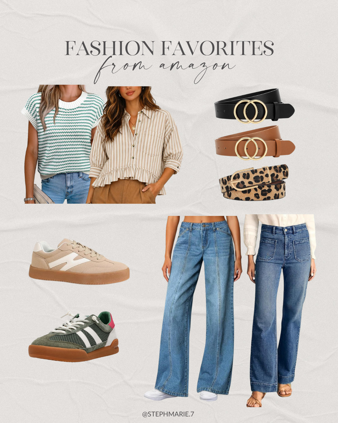 A few fashion favorites I've been loving recently from Amazon! Everything runs TTS!  

 #LTKOver40 #LTKBeauty