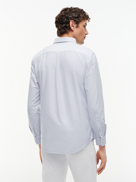 Regular Fit Oxford-Hemd mit Streifen | Tommy Hilfiger (DE)