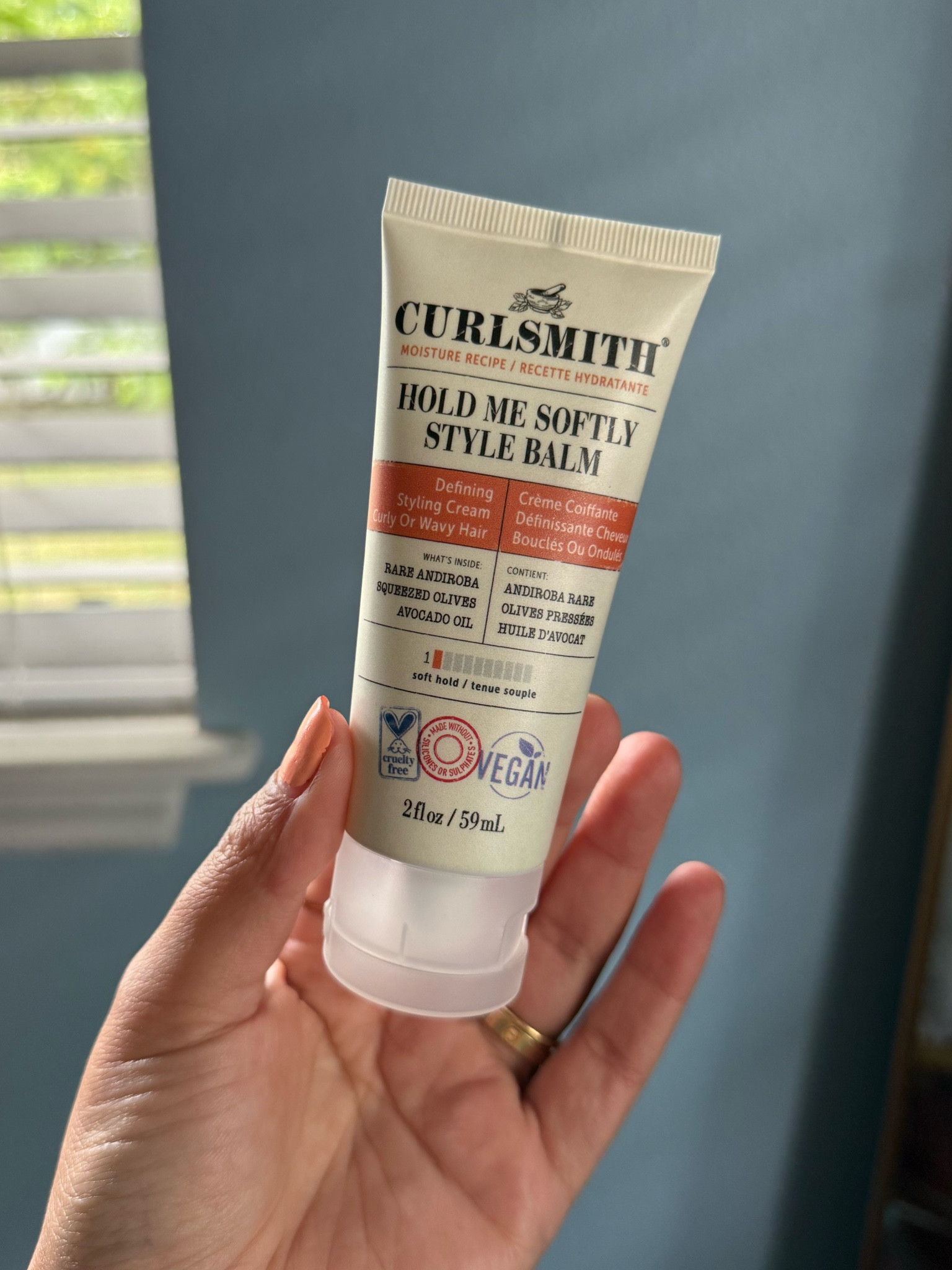 tried and true curl cream that doesn’t weigh my hair down or make it crunchy! 