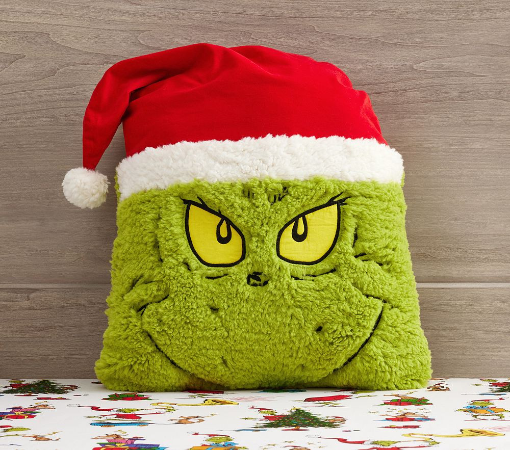 Dr. Seuss's The Grinch(TM) Pillow | Pottery Barn Kids