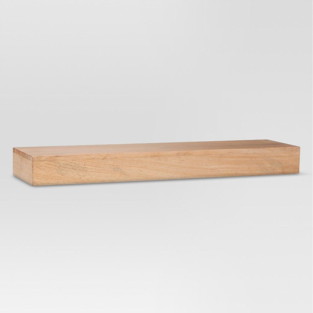 Real Wood Floating Shelf - 24"" - Threshold , Clear | Target