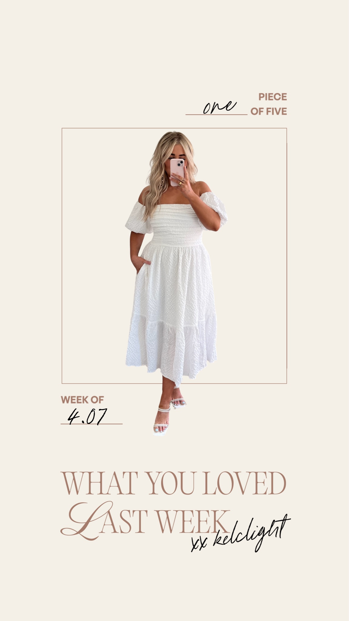 What you loved last week🤍 this dress is perfect and on sale!!! I am in a medium #sale #abercrombie 

#LTKsalealert #LTKmidsize