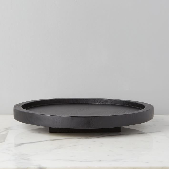 Barcelona Wood Nesting Lazy Susan | West Elm (US)