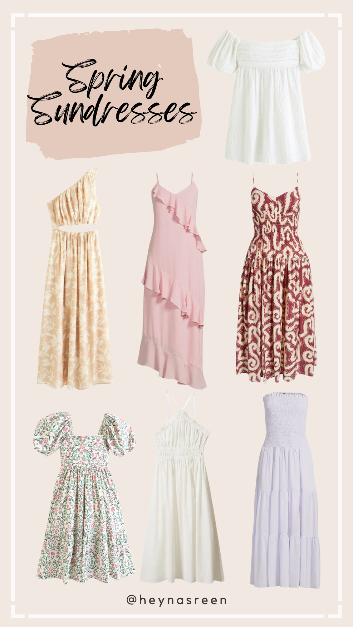 A few sundresses I am loving and have my eye on for sprspring

#LTKfindsunder100 #LTKstyletip #LTKSeasonal
