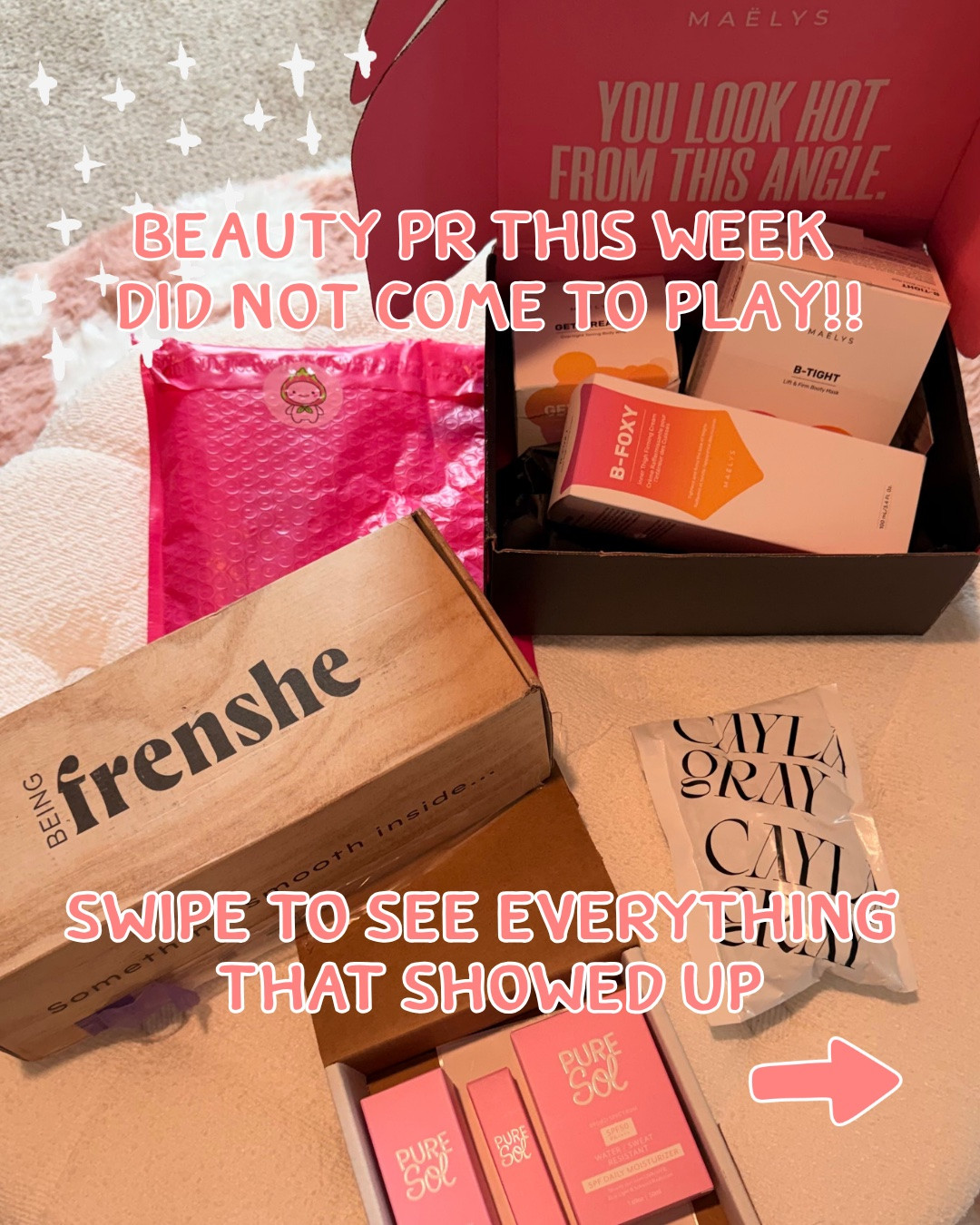 Beauty PR this week did NOT come to play 🤩✨ Swipe through to see everything that showed up on my doorstep this week! Which package would you be opening first? 👀📦💄

#LTKU #LTKBeauty #LTKSaleAlert