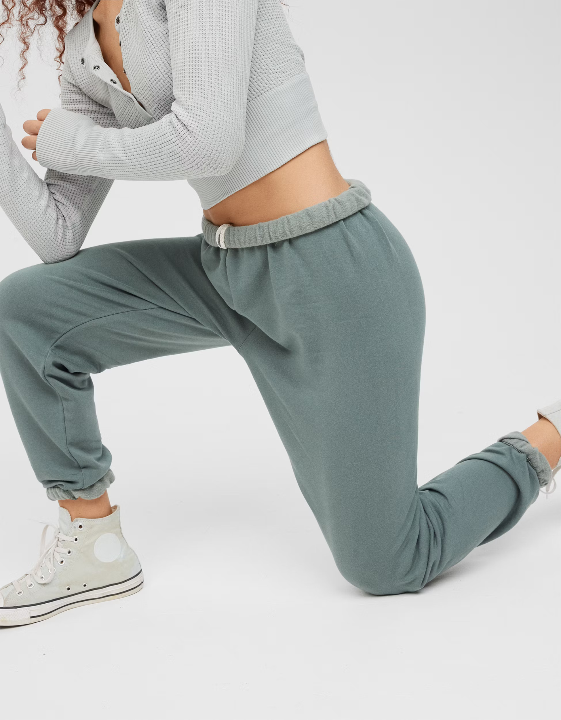 OFFLINE By Aerie OTT Fleece Full Length Jogger | American Eagle Outfitters (US & CA)