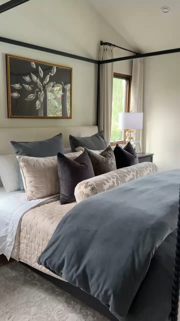 The coziest master bedroom! The quilt is in the color Sand and duvet insert is Ultra Plush! 

#LTKHome #LTKSaleAlert