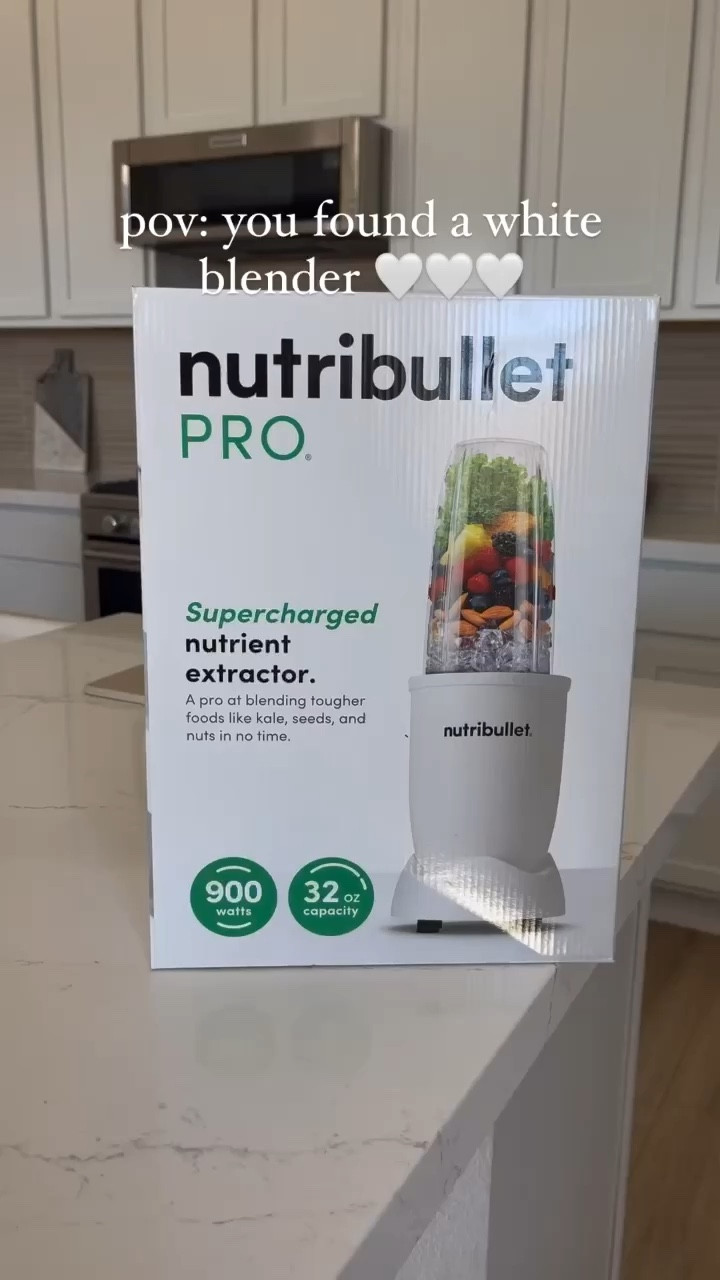 This white blender from nutribullet is on sale for $79.99 at Target right now! Usually $99.99. So esthetic!! 



#LTKsalealert #LTKhome #LTKunder100