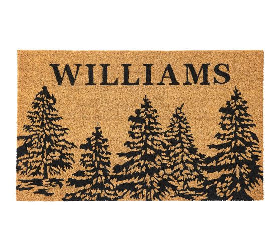 Personalized Conell Tree Doormat | Pottery Barn (US)