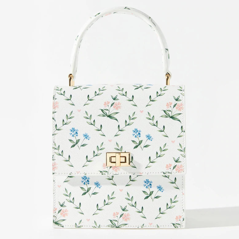 Mini Lady Bag Saffiano - Lattice Print Multicolor | Dondolo