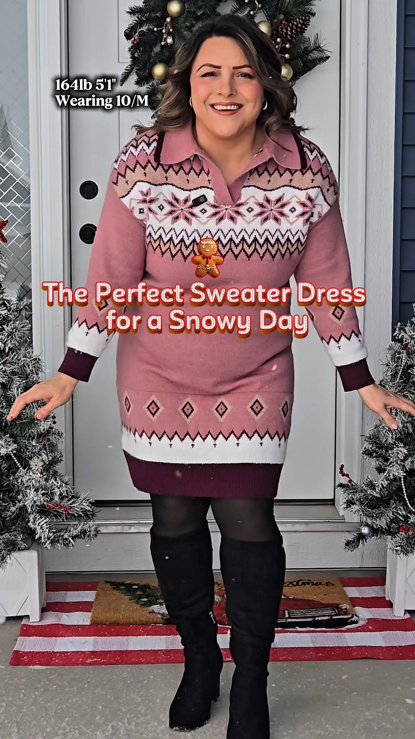 The Perfect Sweater Dress for Snowy Days 

#LTKPlusSize #LTKPetite #LTKMidsize