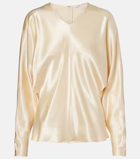 Gemma satin top | Mytheresa (UK)