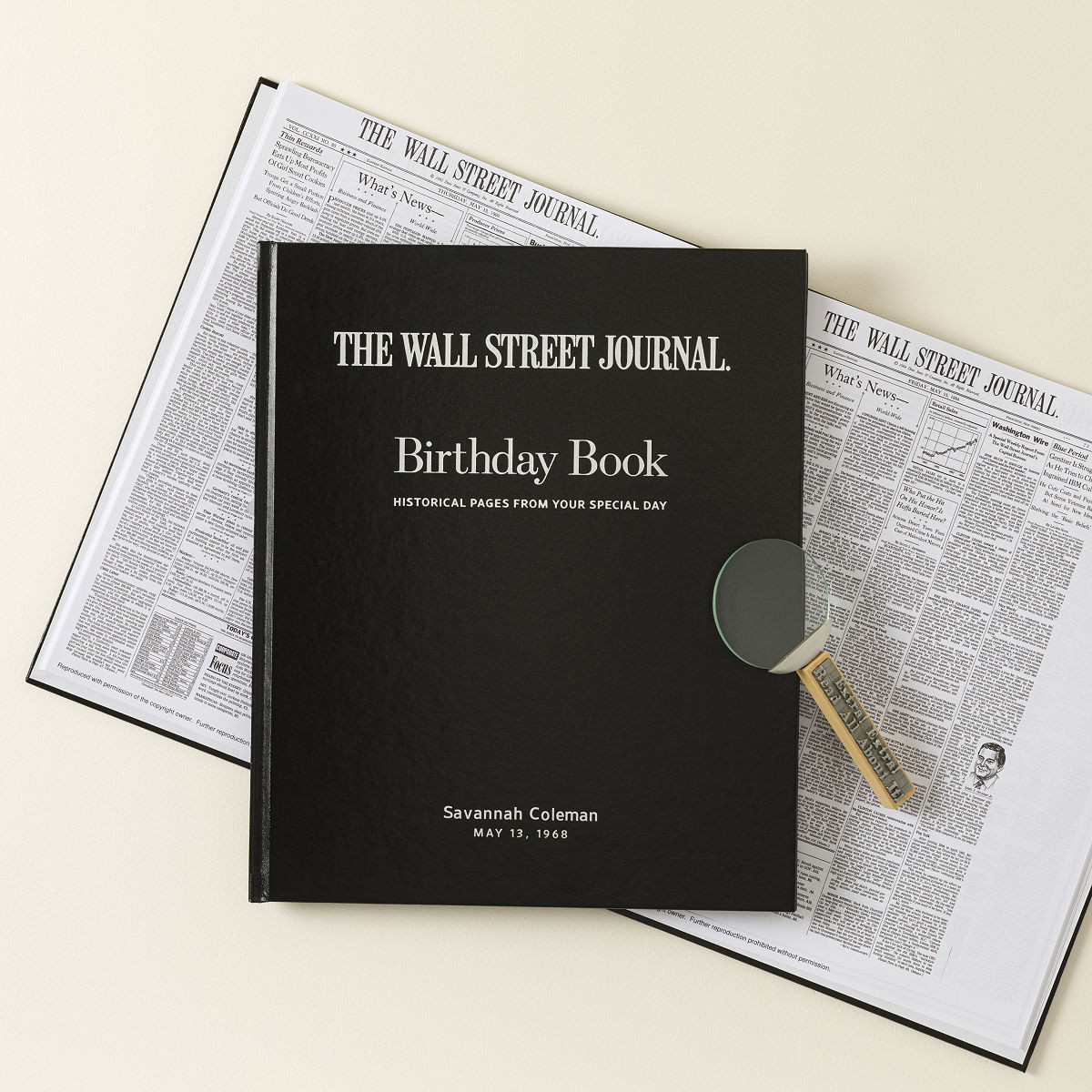 Wall Street Journal Custom Birthday Book | UncommonGoods