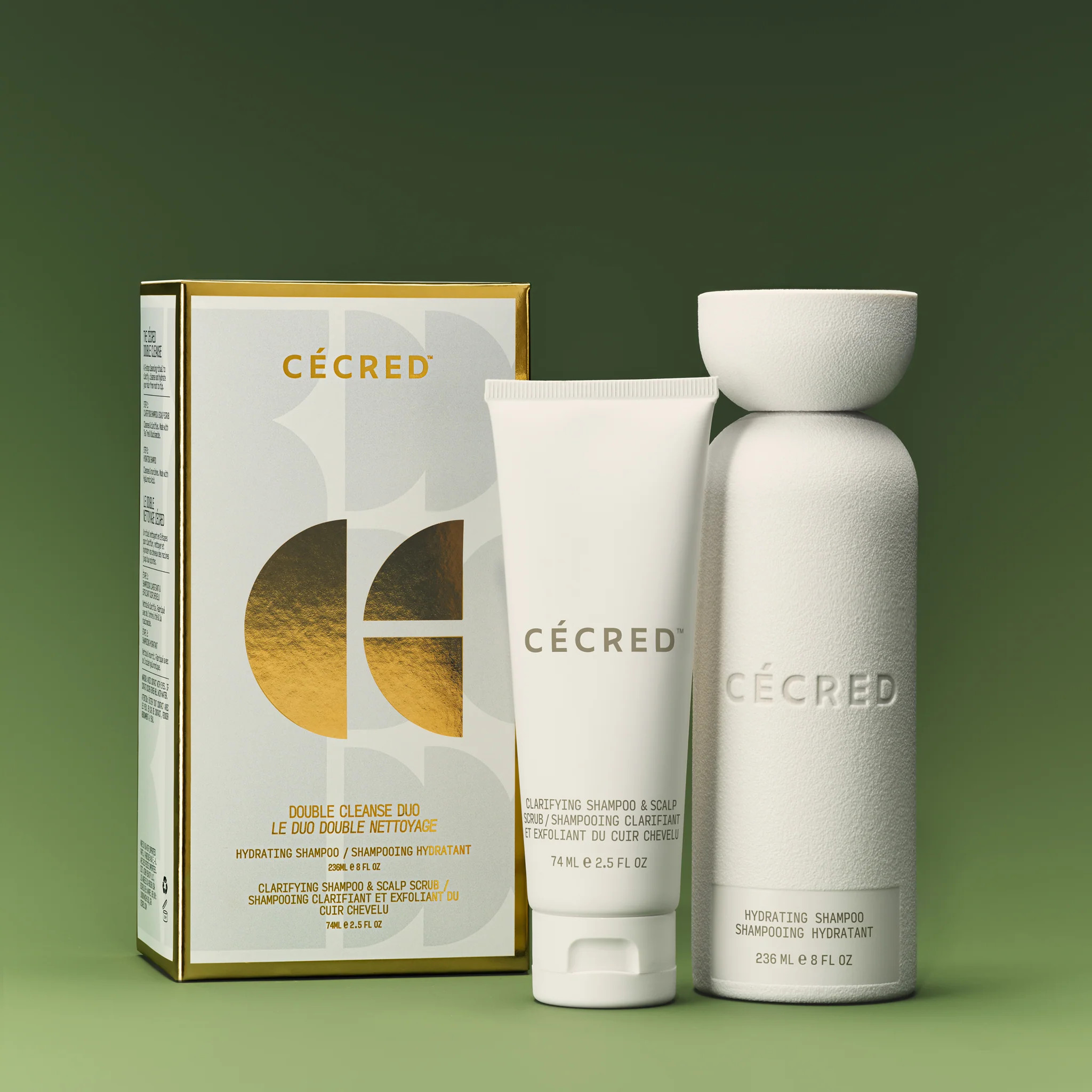 Double Cleansing Shampoo Kit | Cécred | Cecred