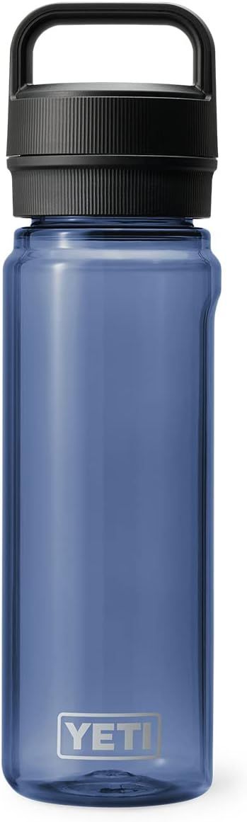 YETI Yonder 750 ml/25 oz Water Bottle with Yonder Chug Cap, Navy | Amazon (US)