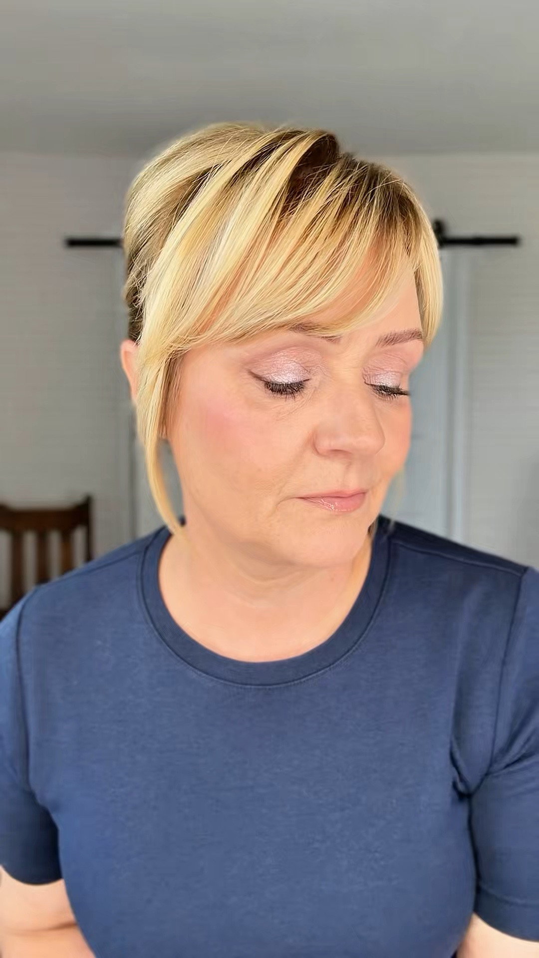 Date night eye makeup over 50.  
Eyeshadow in the shade Rich Glitch.

#LTKBeauty #LTKOver40