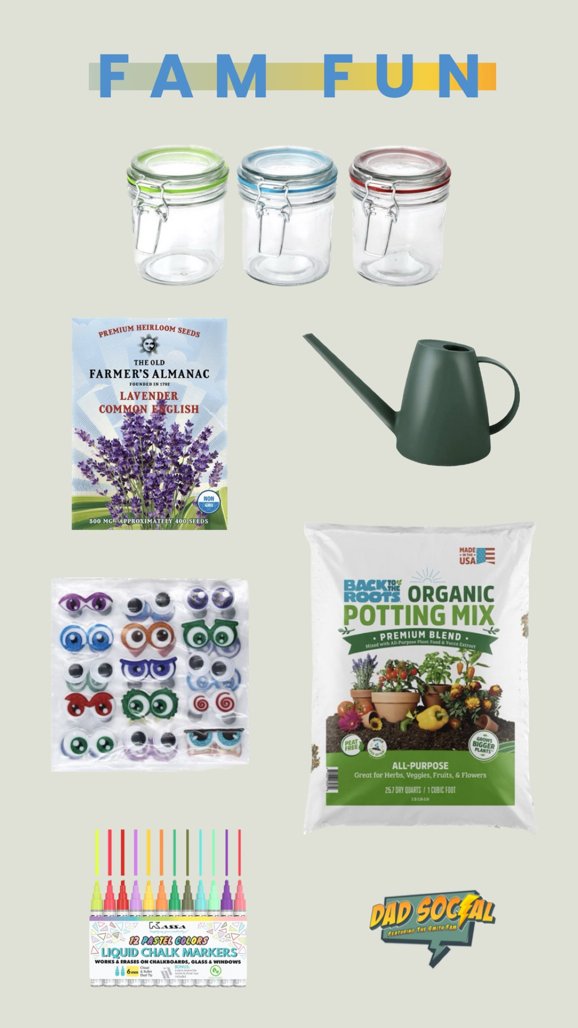 Decorate the jars, plant some seeds, and watch them sprout right in time for Spring! 🌱

#LTKhome #LTKkids #LTKfamily