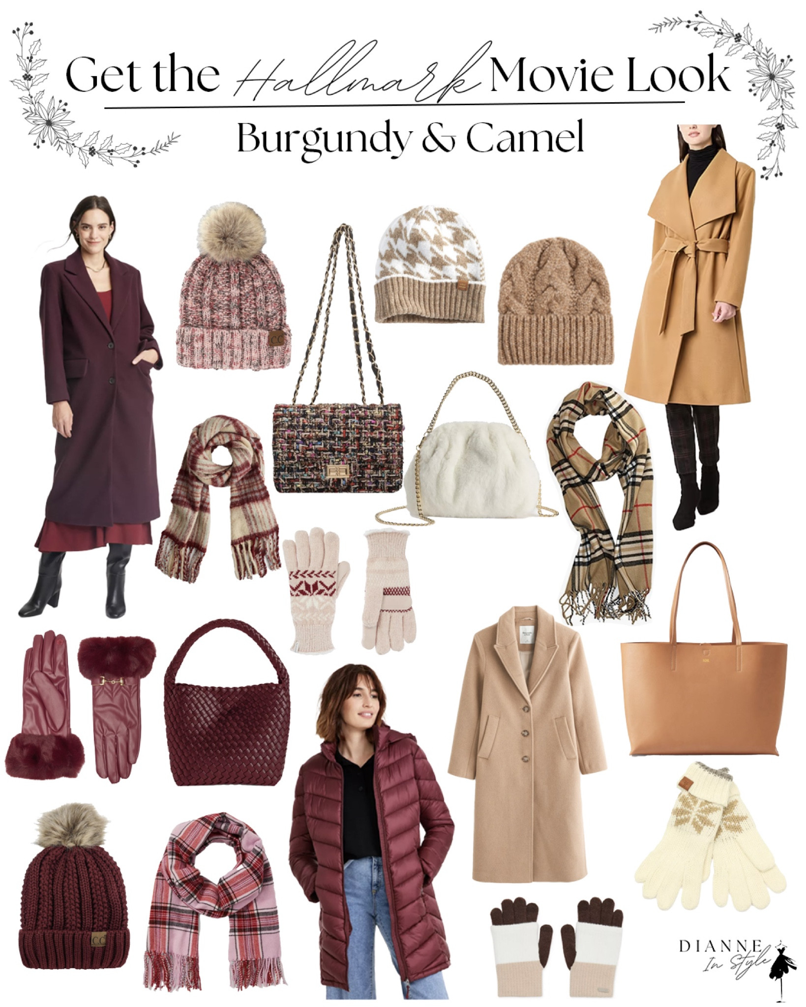 Here is one of five of my collages on how to get that Hallmark Christmas movie look. Look for four other colors: Blue/Sage, Pink/Purple, Yellow/Orange and Red/Green.

See them all here on my LTK page.

#LTKStyleTip #LTKHoliday #LTKSeasonal