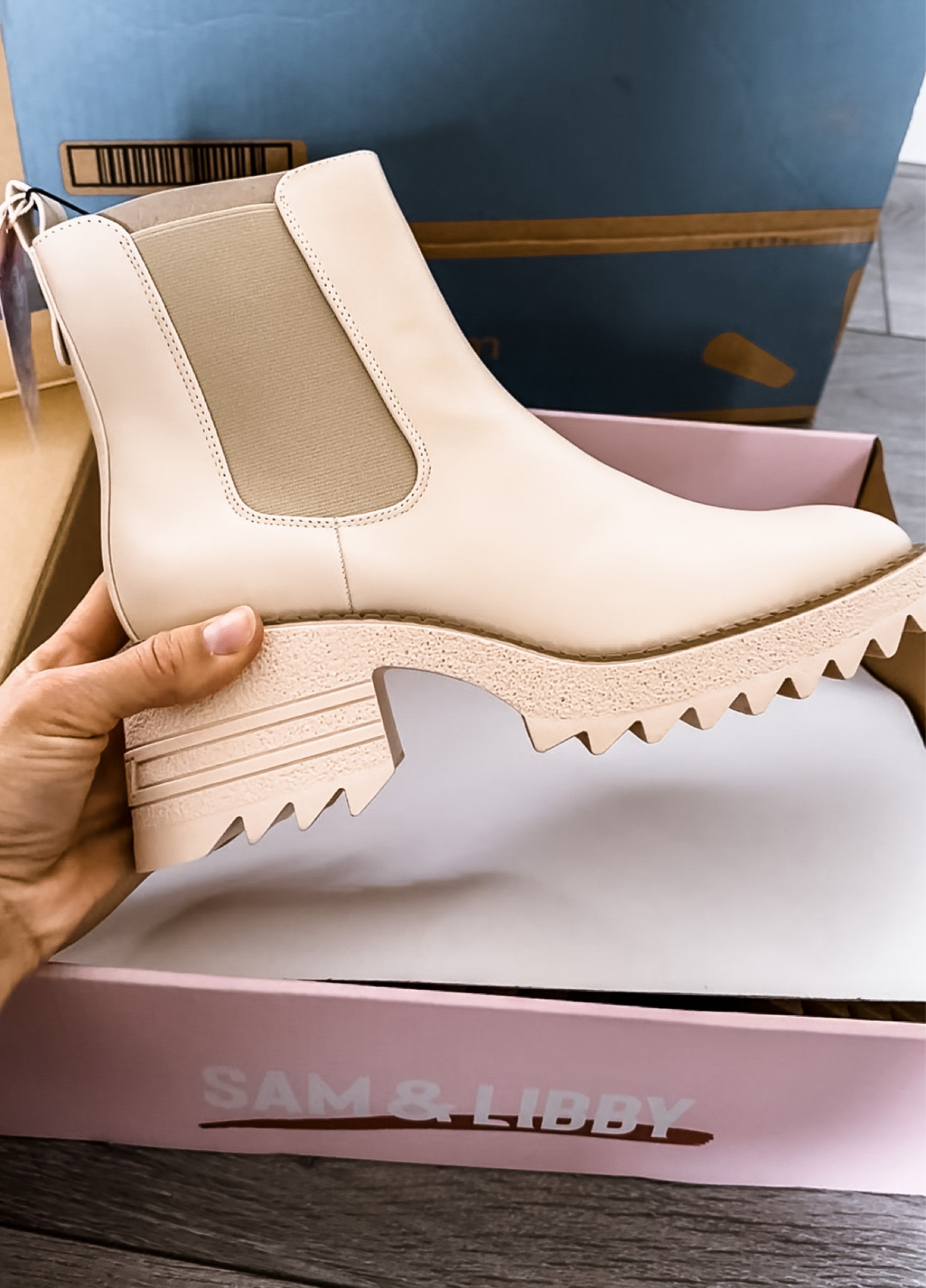 Walmart platform nude boots! Only $35!

#LTKfindsunder50 #LTKshoecrush