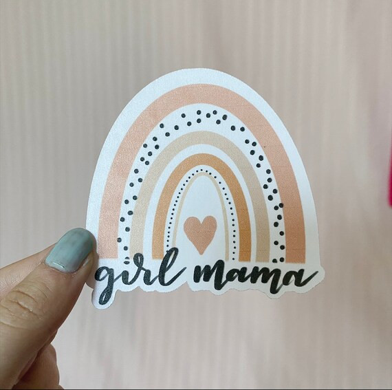 Girl Mama Sticker | Etsy (US)