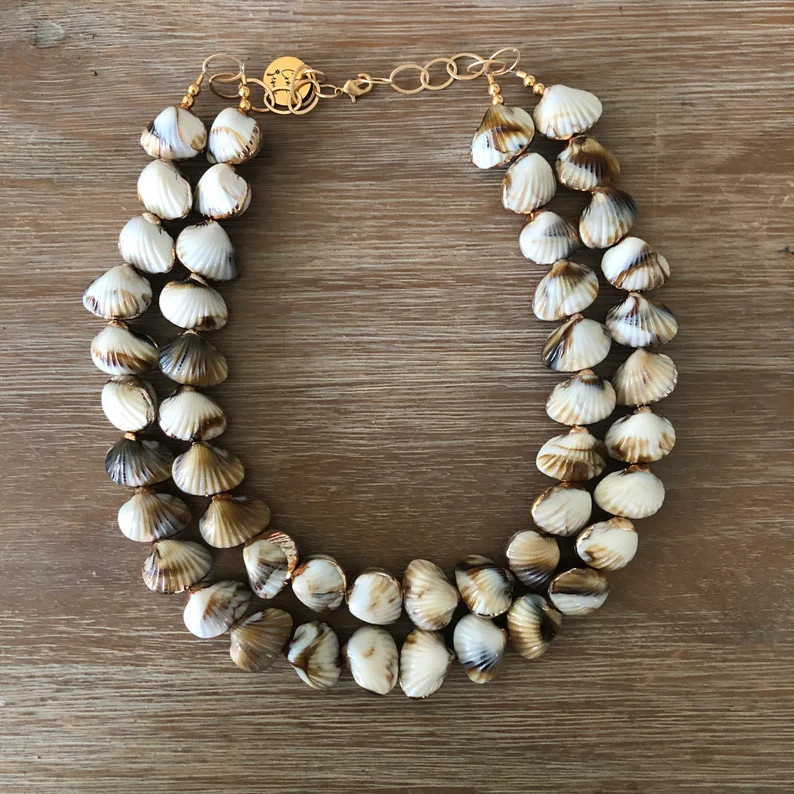 THE ORIGINAL COASTAL Chic Seller of All Time The Original Coastal Chic Necklace - shell necklace ... | Etsy (Global)