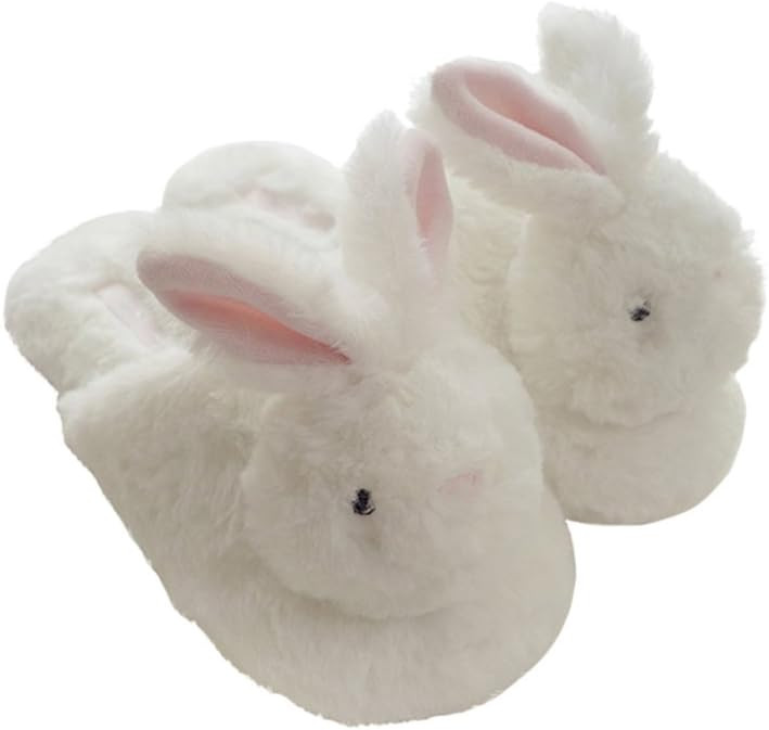 Millffy Women Cute Plush Animal Unicorn Slippers Bunny Rabbit Shoes Indoor Home Bedroom Slippers | Amazon (US)