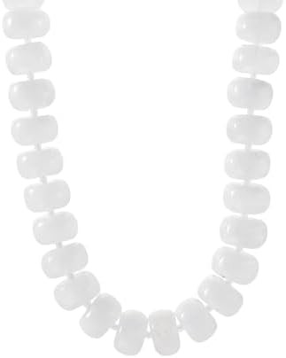 Miniature Glass Bead & Oversized Multi-Color Resin Bead Statement Necklace - 17"+3" Extender Chai... | Amazon (US)