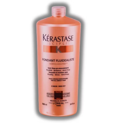 Kerastase Discipline Fondant Fluidealiste Smooth-in-Motion Care (34.0 oz XXL) Strengthen your Hair with Pro-Keratin Formula . | Target