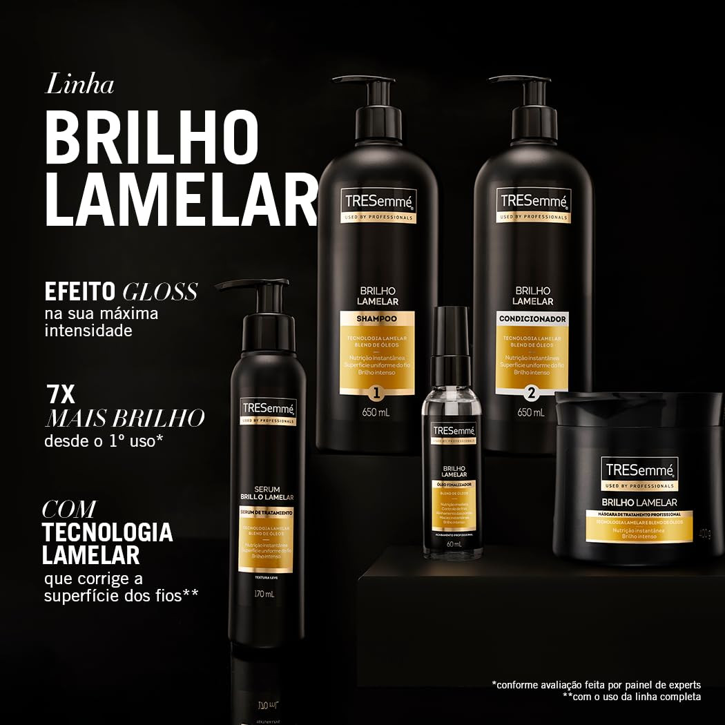 TRESemmé Condicionador Tresemmé Brilho Lamelar Frasco 650Ml | Amazon (BR)