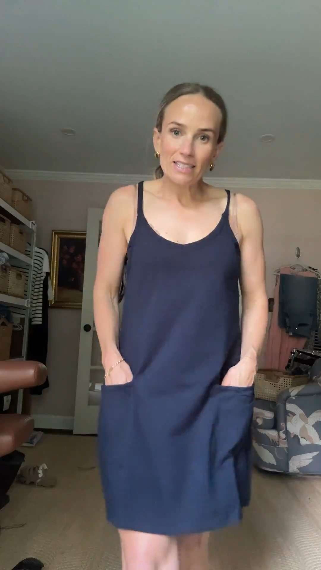 This is also from Amazon. I think it would be cuter over a tee. 

It is comfortable but not sure it's worth the hassle in the summer heat.

#LTKmomlife #LTKOver40 #LTKPetite