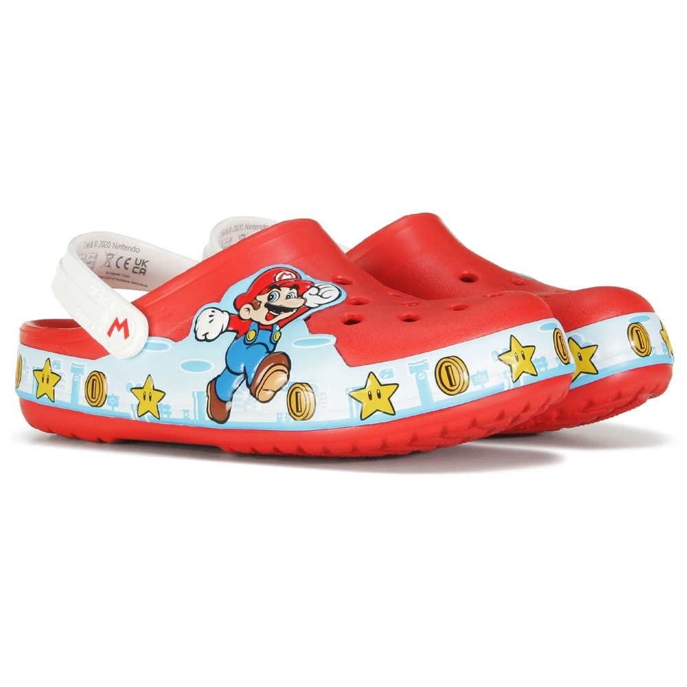 Kids' Super Mario Lights Clog Little/Big Kid | Famous Footwear