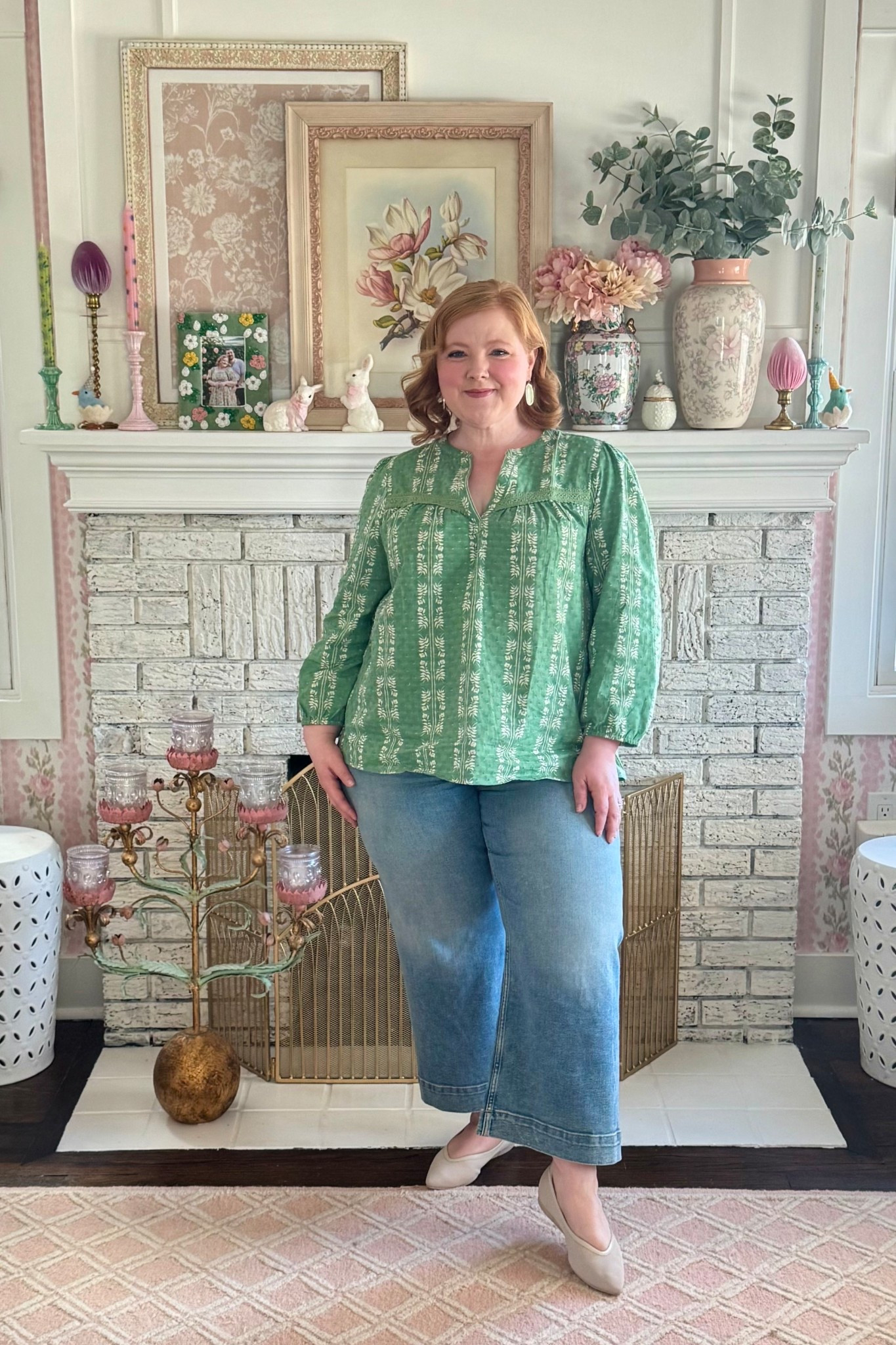Spring Outfit Idea 🌿

Lane bryant sage green top size 14/16, Anthropologie Colette pant size 31, VIVAIA cream pointed flats 

#LTKPlusSize #LTKMidsize #LTKootd