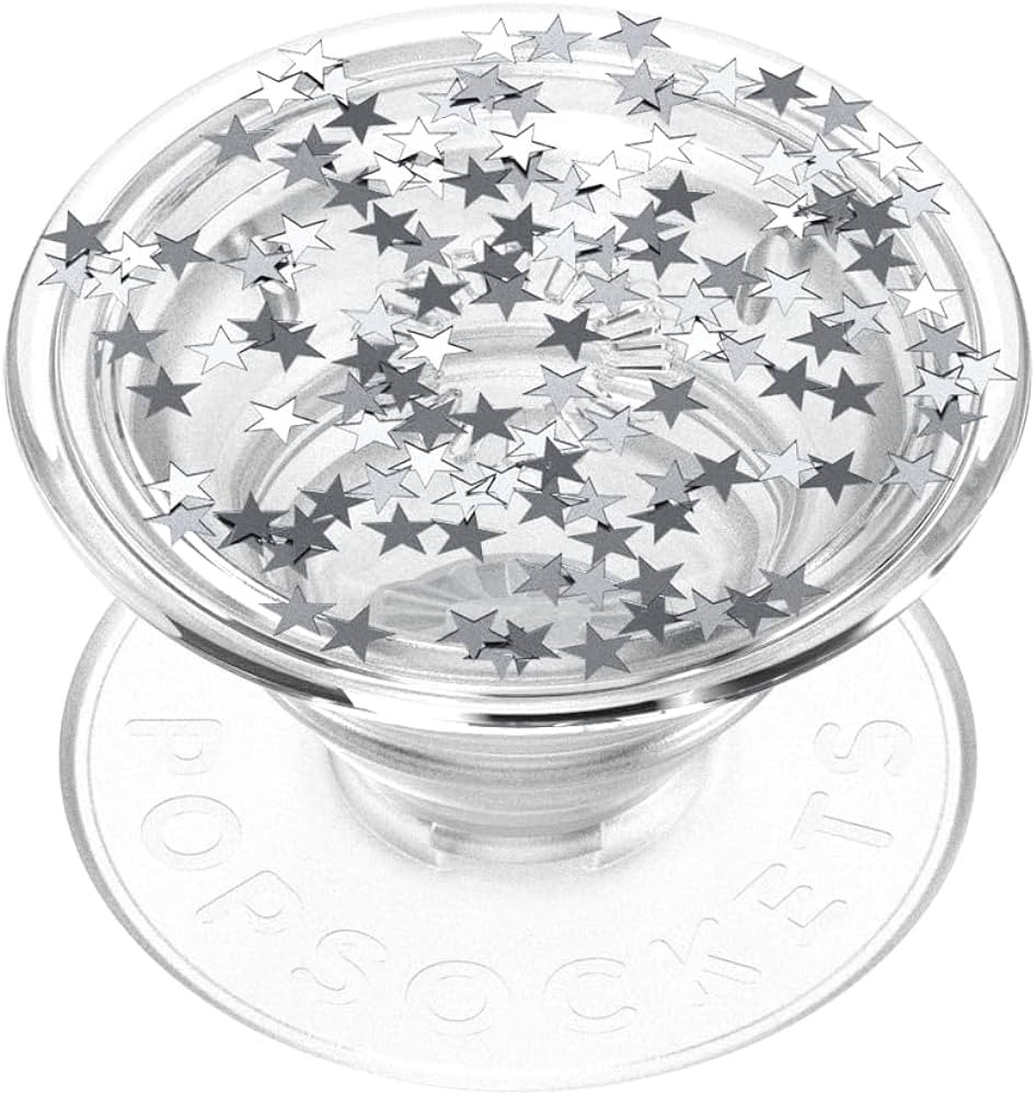 POPSOCKETS Phone Grip with Expanding Kickstand - Glitter Star Fire | Amazon (US)