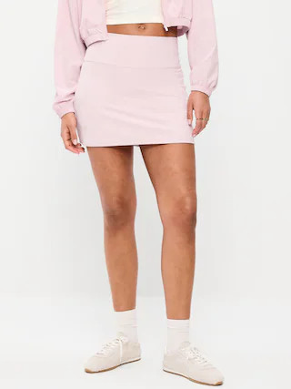 Extra High-Waisted StudioSmooth Skort | Old Navy (US)
