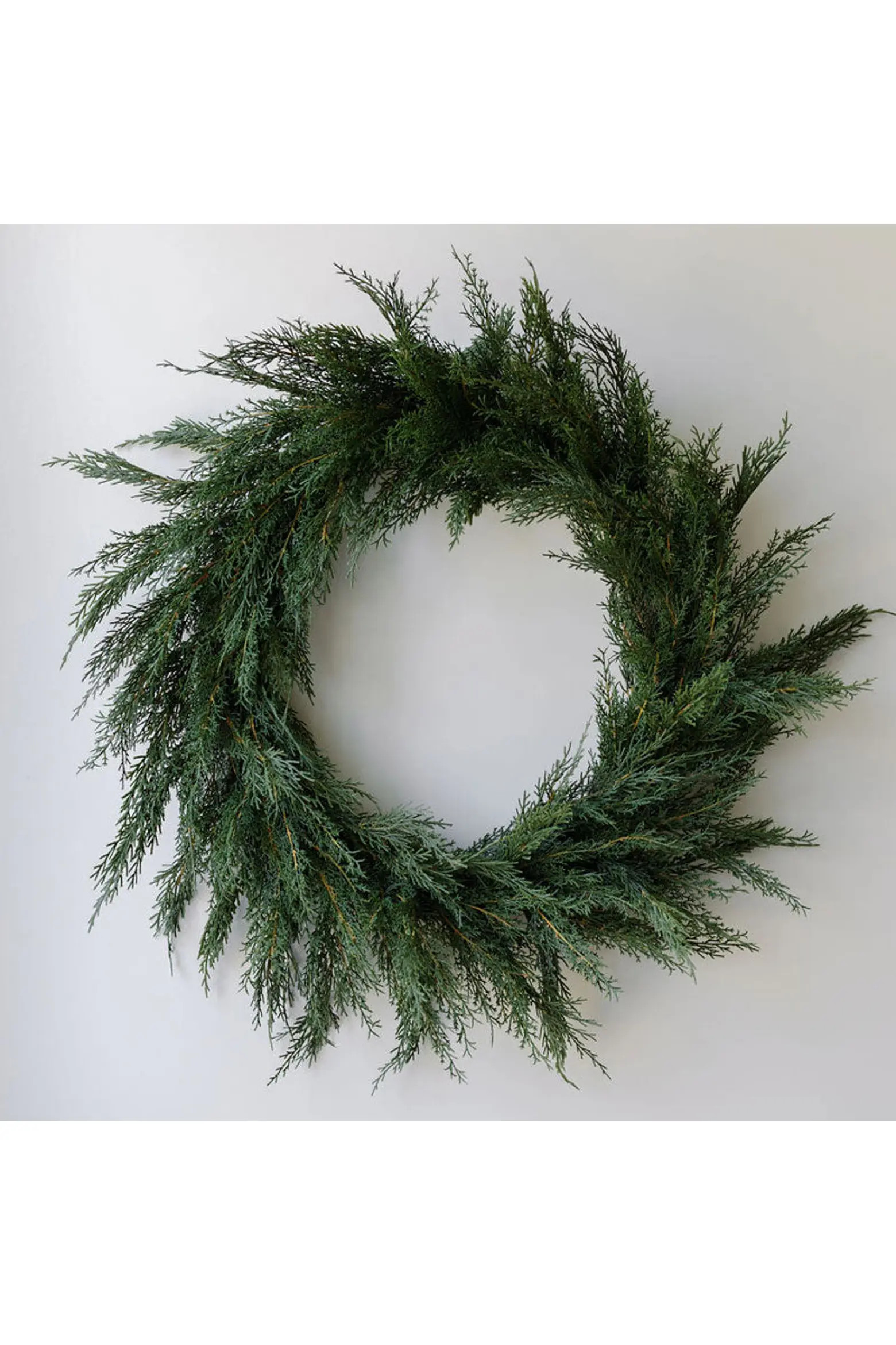 CG Hunter 30" Faux Evergreen Cedar Wreath | Nordstrom | Nordstrom