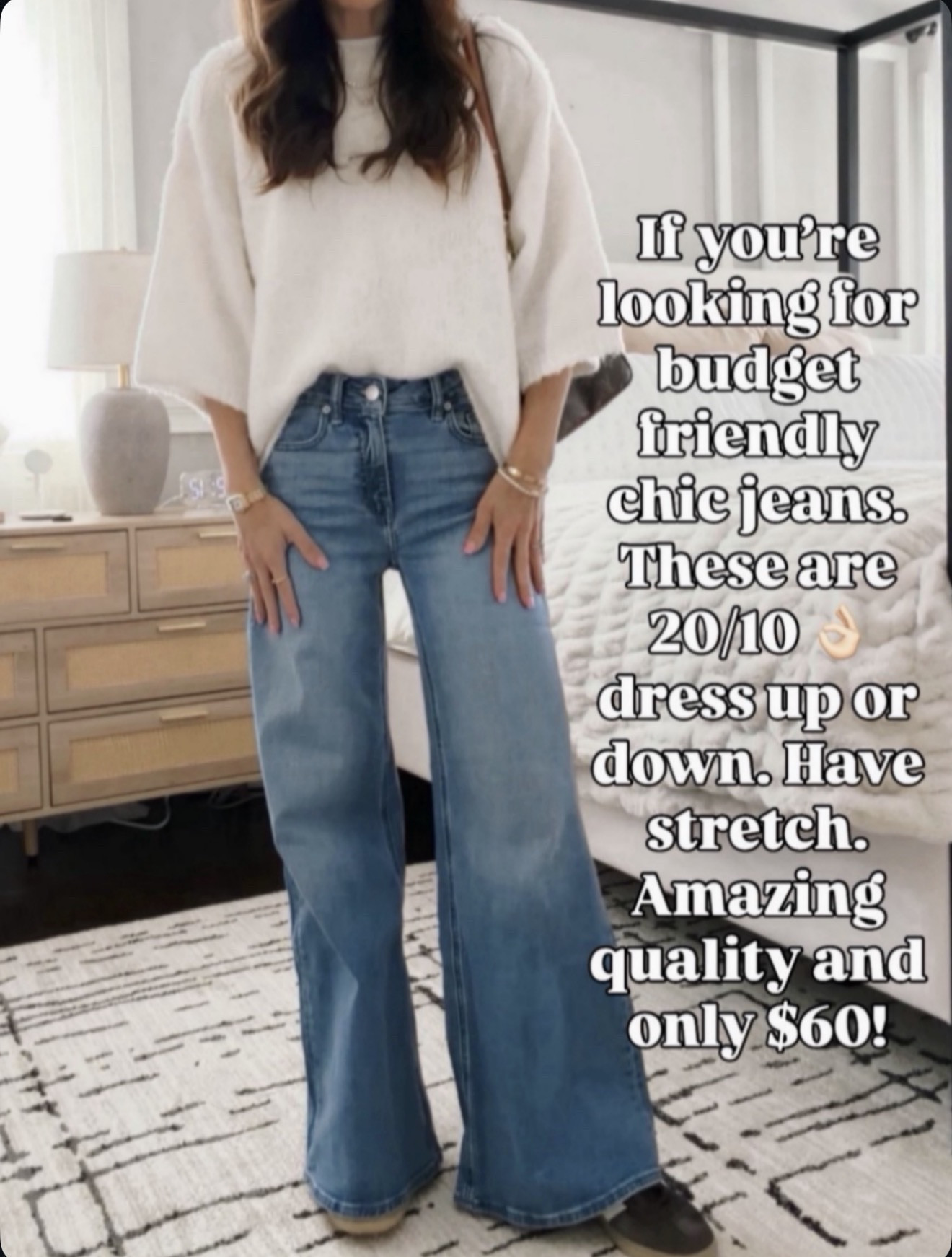 If you’re looking for budget-friendly but chic jeans… these are a 20/10 💯 dress up or down 🔗⬇️

#LTKOver40 #LTKValentine #LTKootd