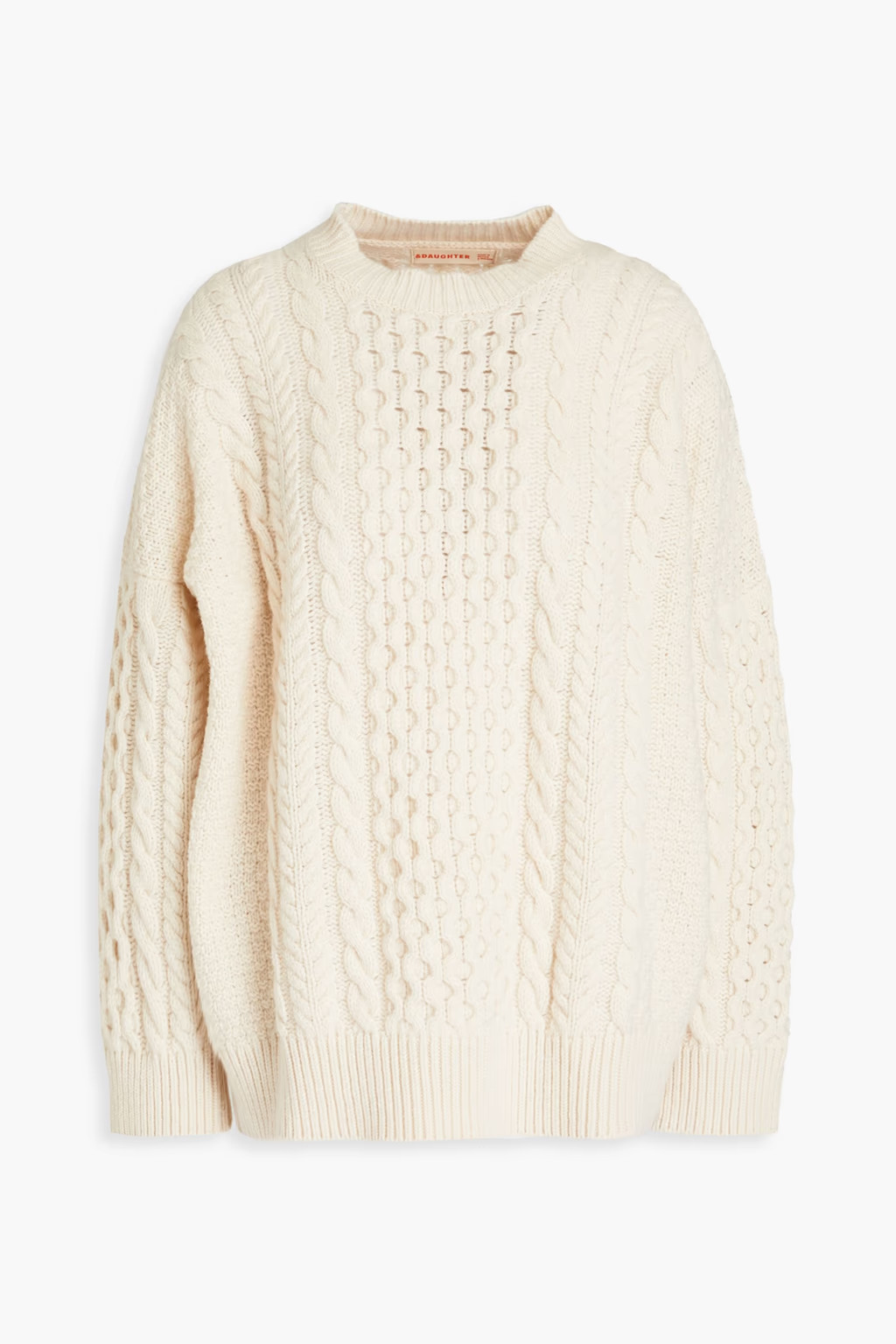 Cable-knit wool sweater | The Outnet (US and CA)