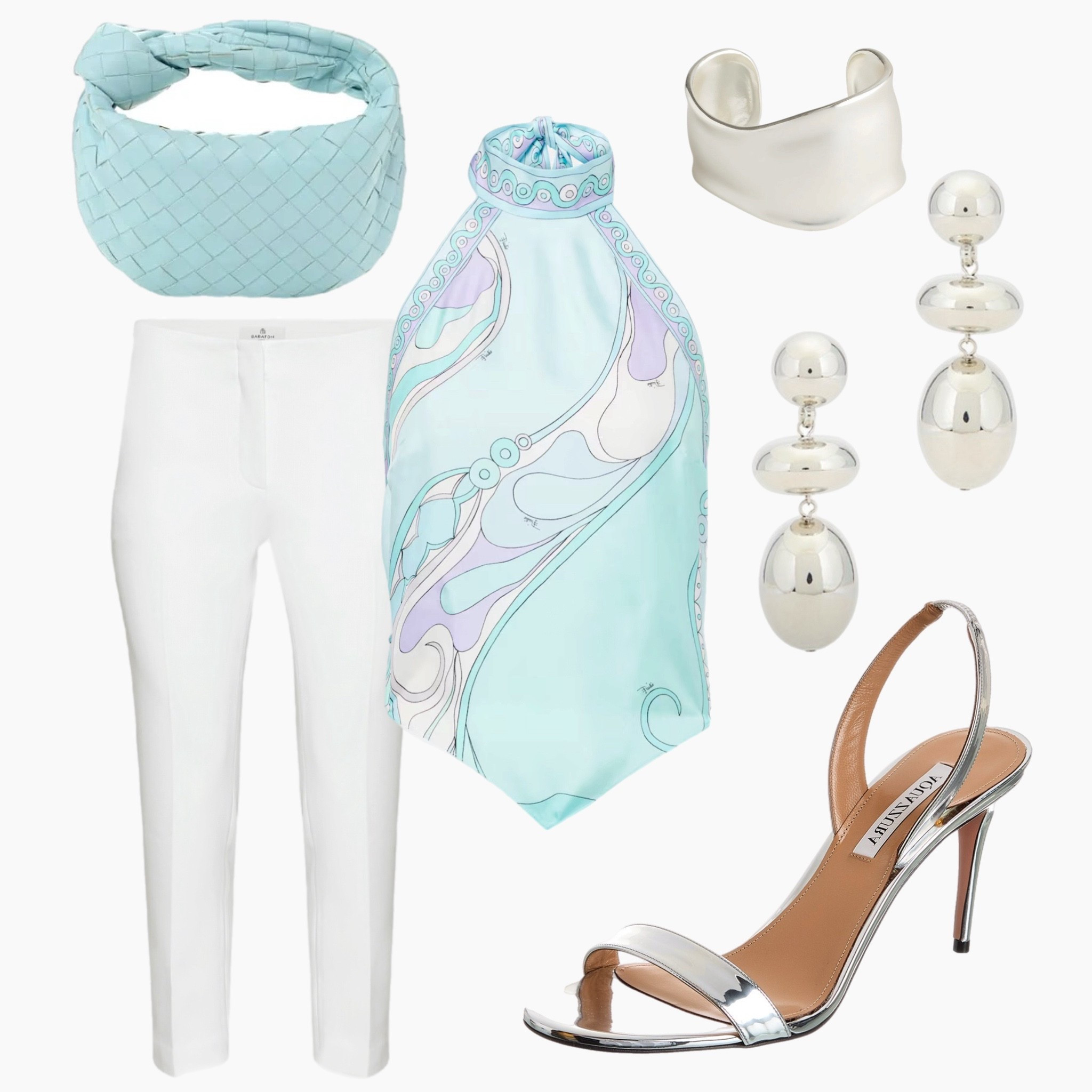 Same top, styled for city nights 🌆✨ I dressed it up with crisp white pants, silver heels, and statement accessories for a polished, fresh take on summer event dressing. From rooftop drinks to dinner downtown—this look does it all.

#LTKstyle #LTKchic #LTKcitystyle #LTKitbag #LTKunder100 #pucciprint #puccivibes #puccinspired #scarfprinttop #summersleek #silkoutfit #versatilefashion #italianglam #modernpucci #ootdshare #fashioncreator #stylefiles

#LTKStyleTip #LTKItBag #LTKShoeCrush