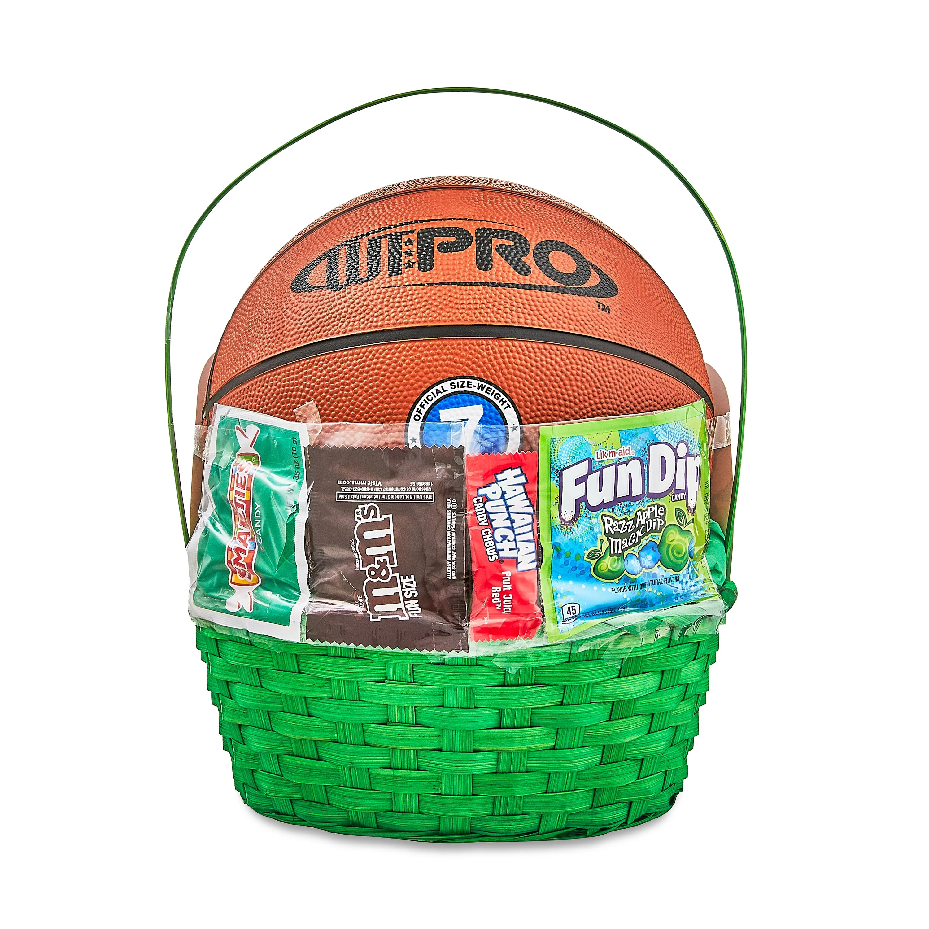 Rubber Basketball Easter Basket with Candy,Wondertreats | Walmart (US)