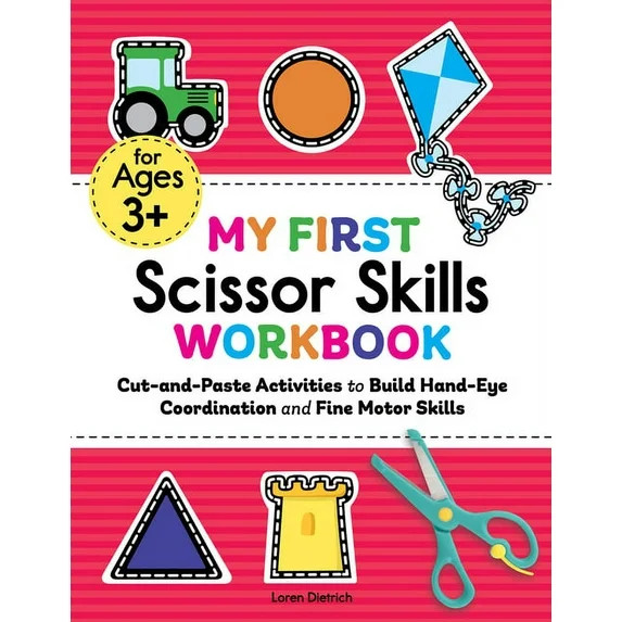 My First Preschool Skills Workbooks: My First Scissor Skills Workbook : Cut-and-Paste Activities ... | Walmart (US)