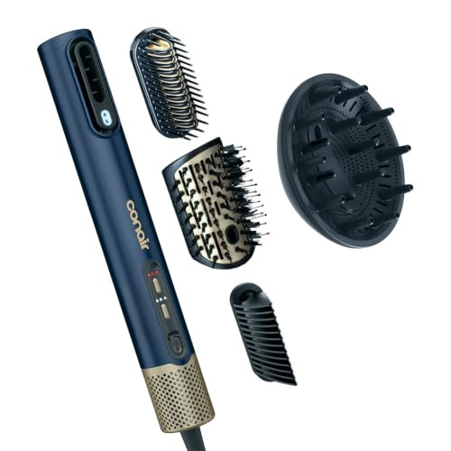 Conair DigitalAire Air Styling System, 4-in-1, Ionic Technology, Dark Blue | Amazon (US)