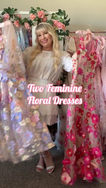 Wedding guest dress - feminine floral dresses 🌸 Use Lizzie10 for 10% off! 

#LTKWedding #LTKParties #LTKStyleTip