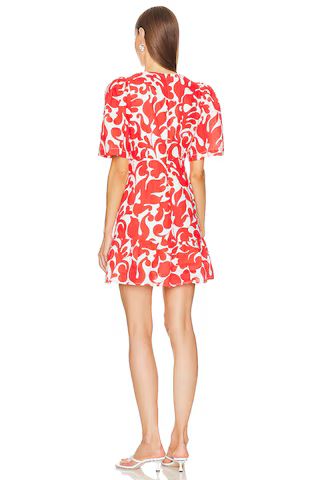 Mariana Dress in Red Caspian Lagoon Grande | Revolve Clothing (Global)