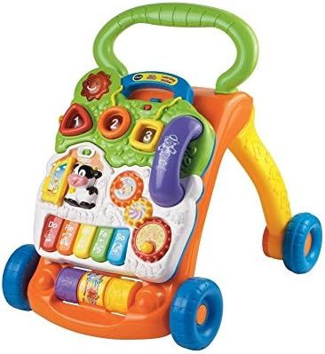 VTech Sit-to-Stand Learning Walker (Frustration Free Packaging) , Orange | Amazon (US)
