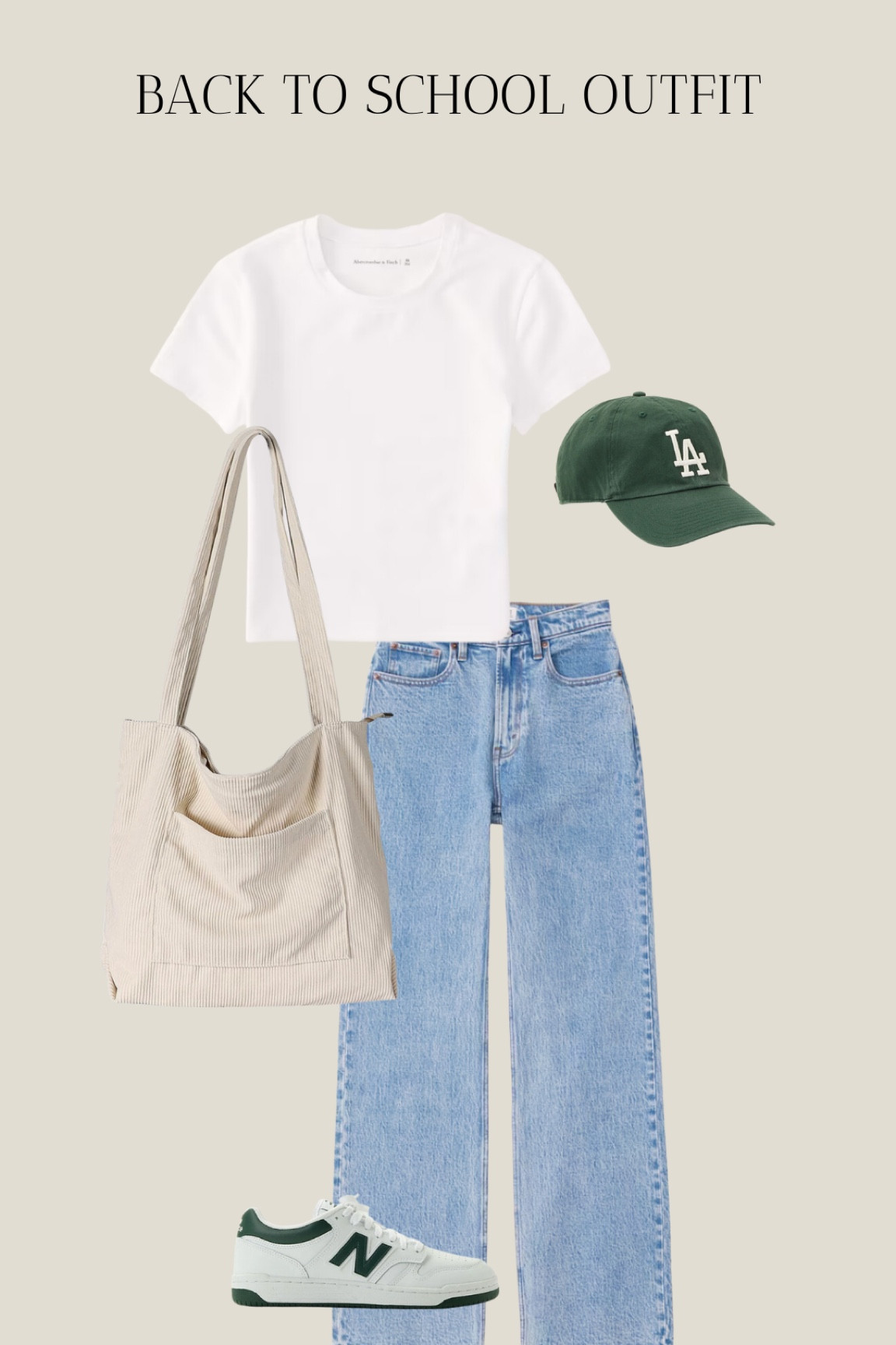 Back to school outfit inspo. Everyday casual outfits, white tshirt outfit, 90s vintage jeans 

#LTKBacktoSchool