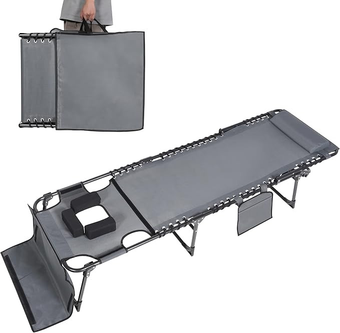 BlueWish Tanning Chair with Face Hole, Tanning Chairs for Outside with Mat&Face Arm Hole, Sunbath... | Amazon (US)