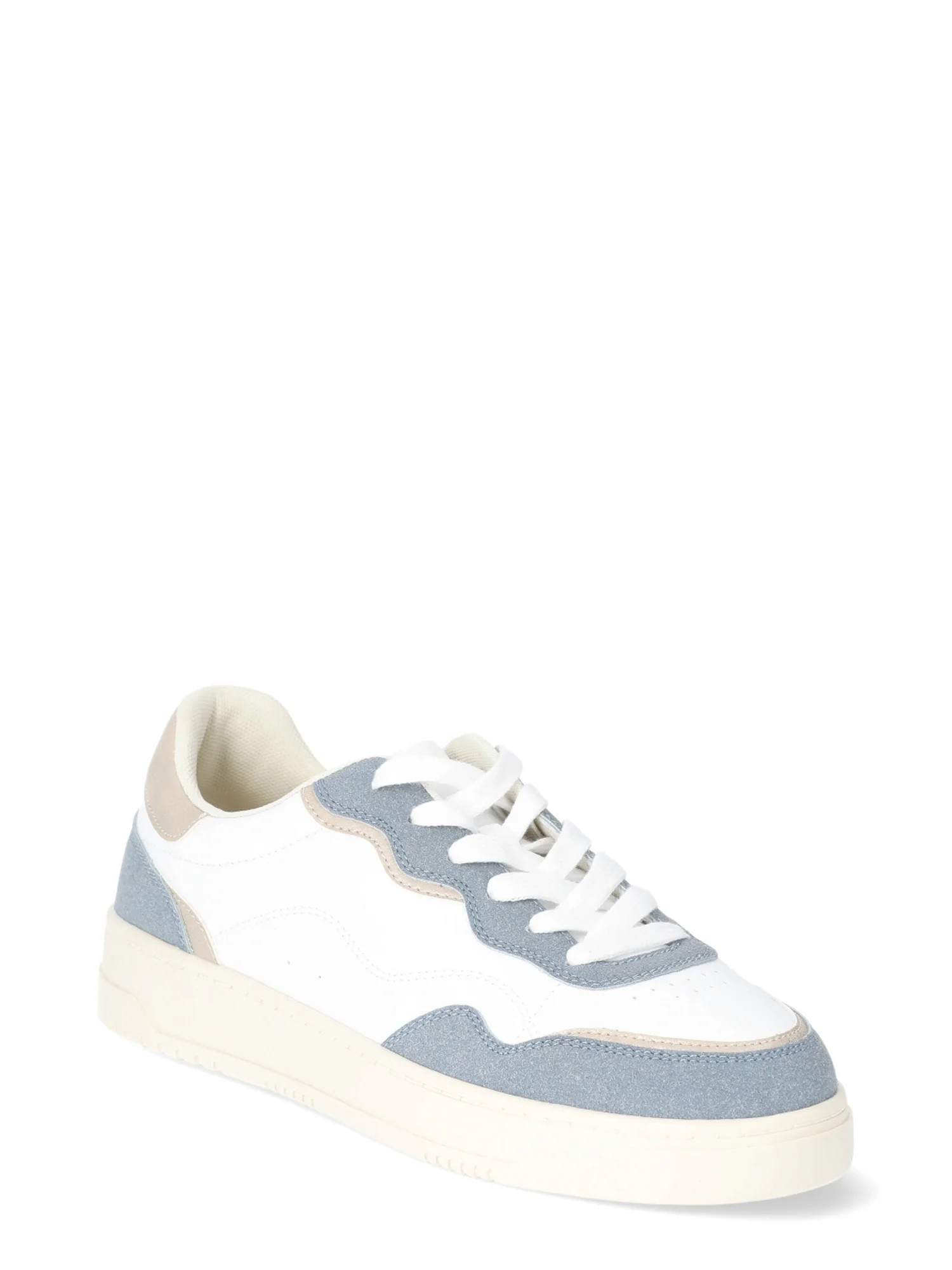 Time and Tru Women's Court Sneaker - Walmart.com | Walmart (US)